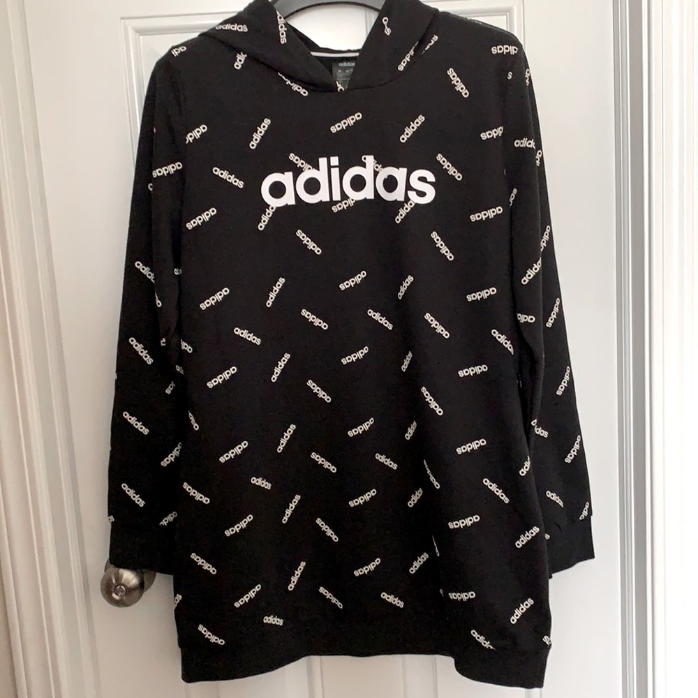 Adidas 3/4 length hoodie